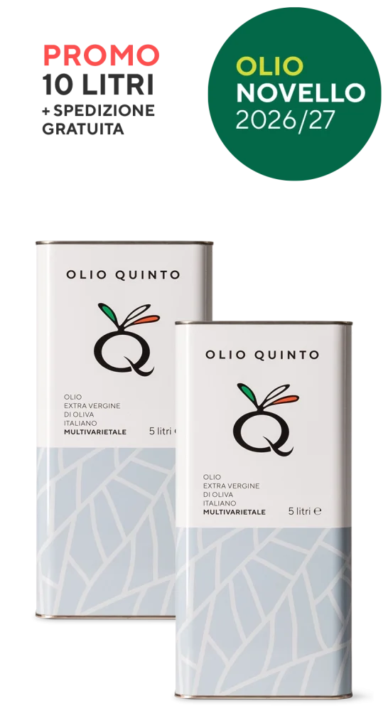 Bundle 10lt multivarietale olio novello 2026/27 Olio Quinto