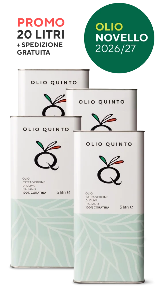 Bundle 20lt coratina olio novello 2026/27 Olio Quinto
