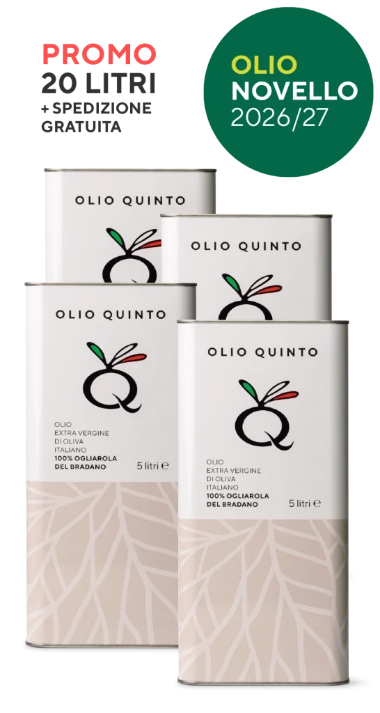 Bundle 20lt ogliarola olio novello 2026/27 Olio Quinto
